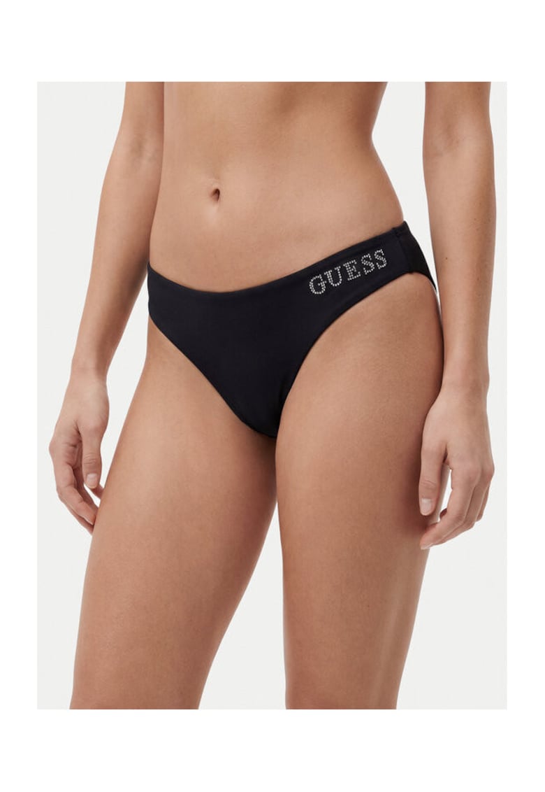 Slip de bikini Femeie - Poliester - 65987 - Negru