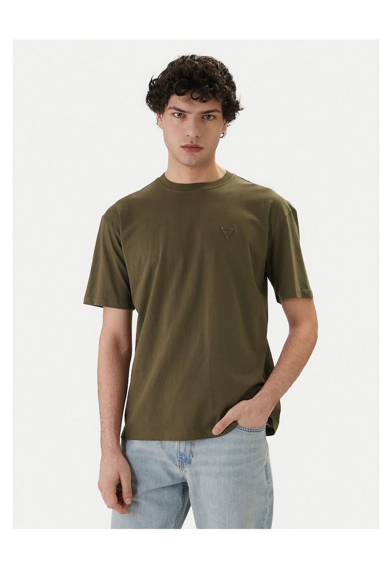 Tricou barbati - bumbac - kaki