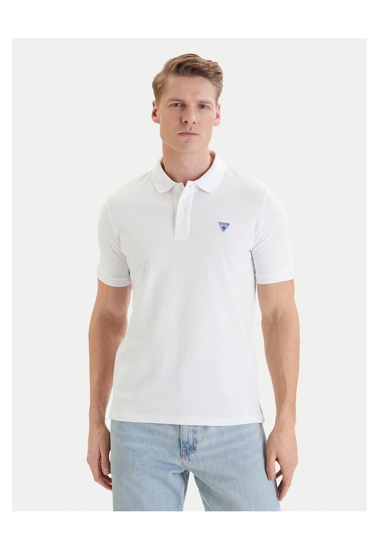 Tricou barbati - alb - bumbac 100 - Alb