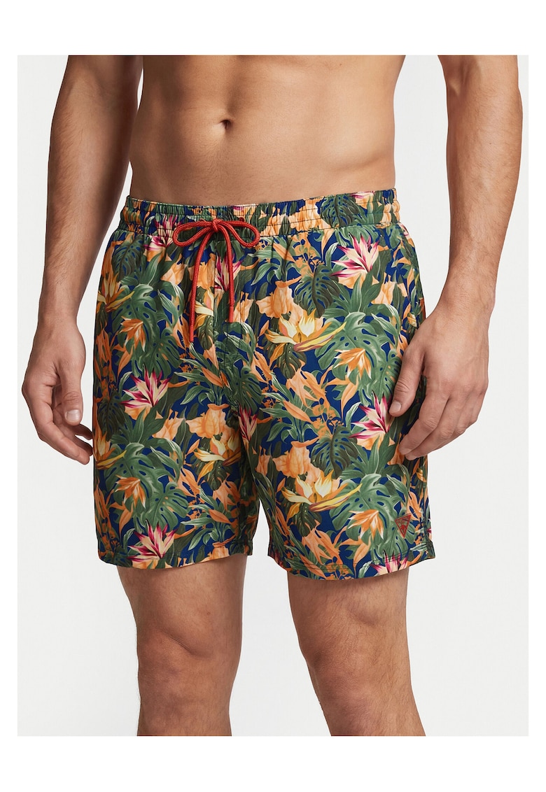Costume de baie barbati - colorat - poliester - set
