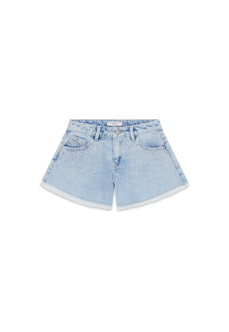 Pantaloni scurți copii din denim - Albastru