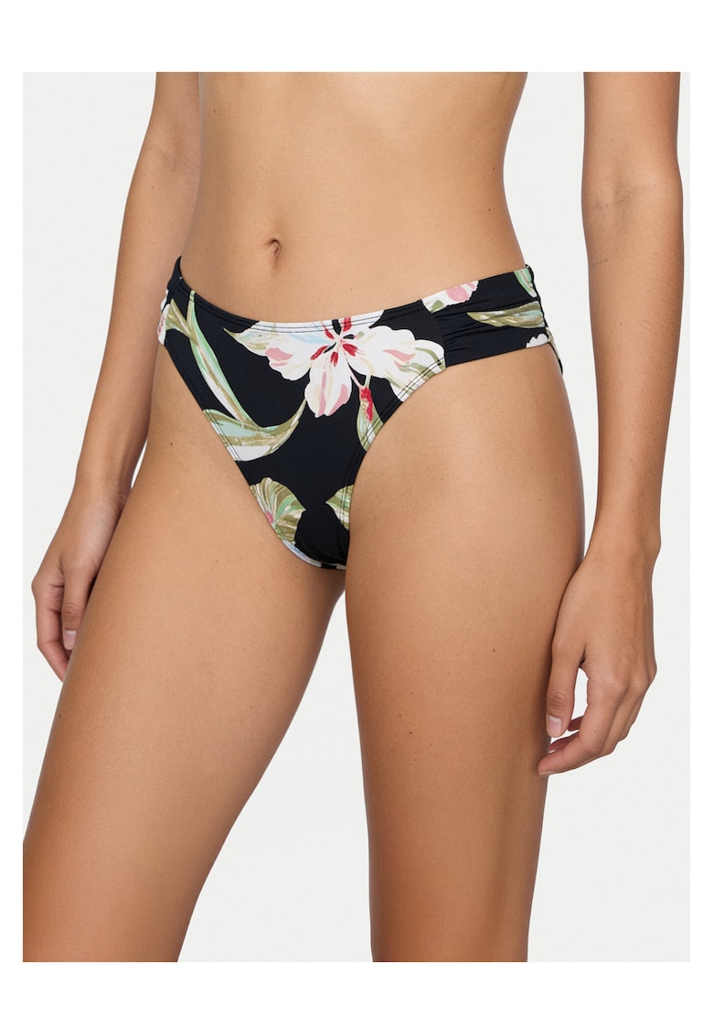 Slip de bikini Femeie - negru - poliester - elastan