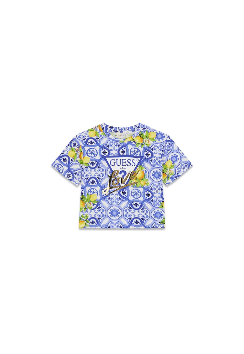 Tricou copii - Albastru - bumbac 95 - Multicolor