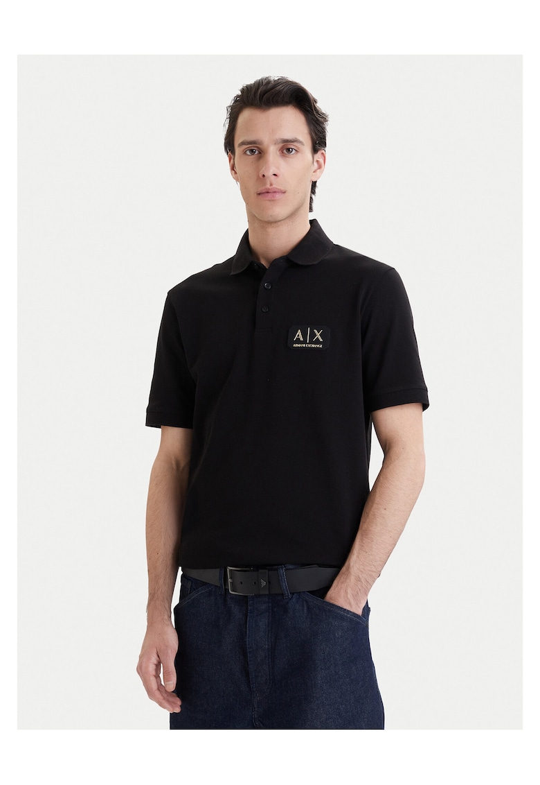 Tricou barbati - bumbac - negru -