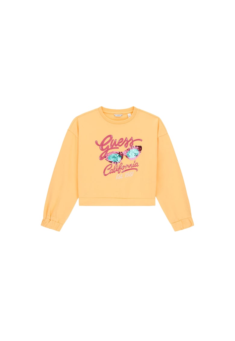 Bluza copii galben bumbac - Galben