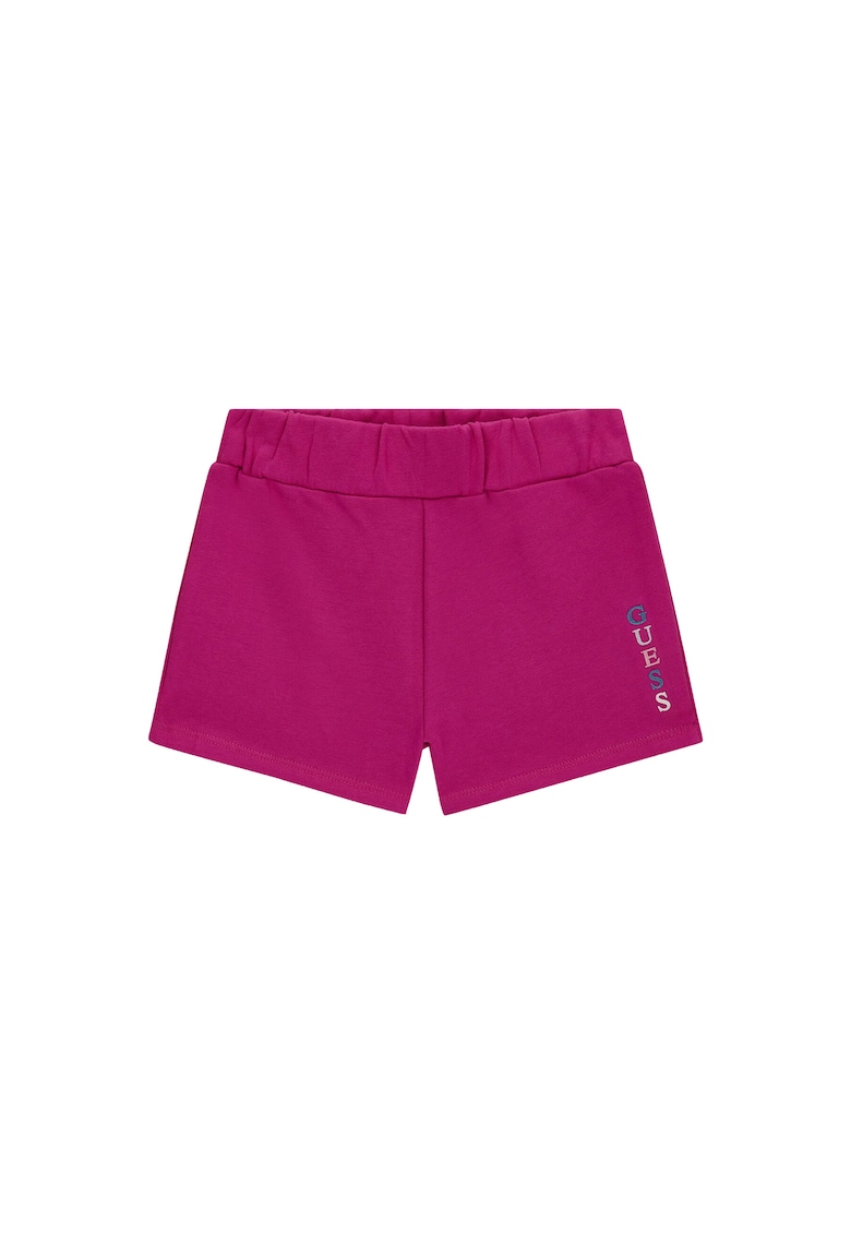 Pantaloni scurti copii - bumbac - roz - pentru fete -