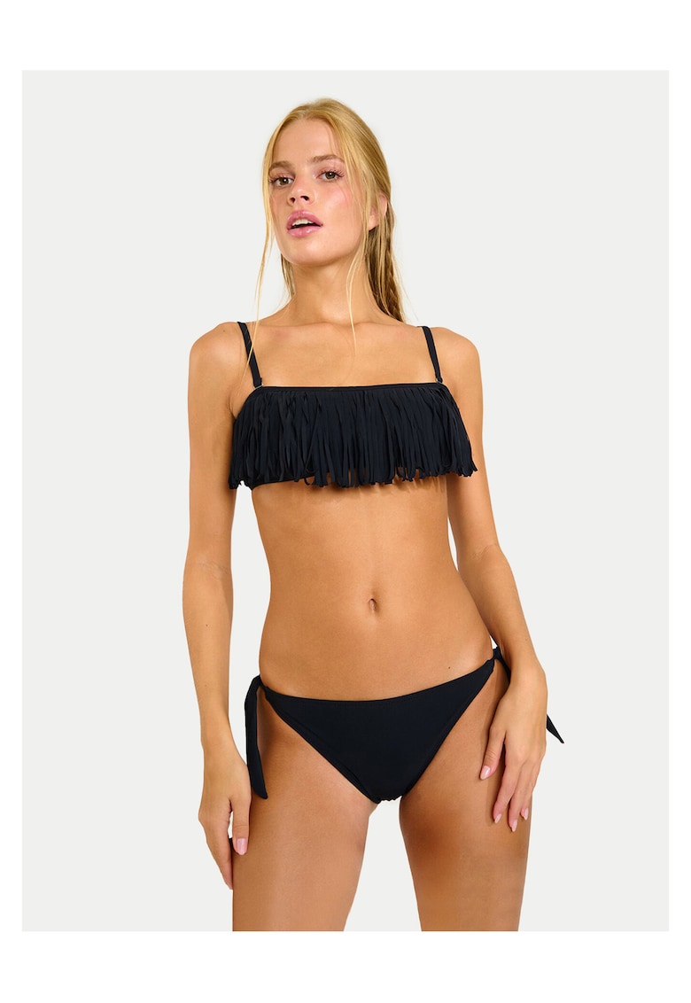 Costum de baie dama - negru - 75% poliamida - 25% elastan