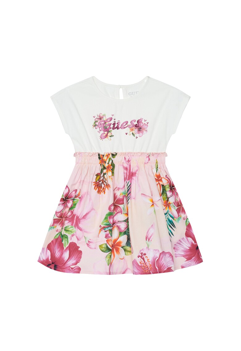 Rochie casual pentru fete - Alb