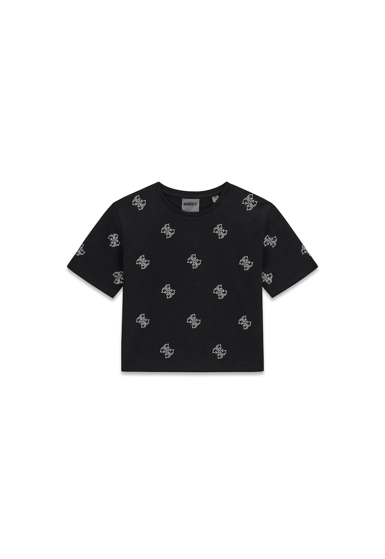 Tricou copii din bumbac - Negru