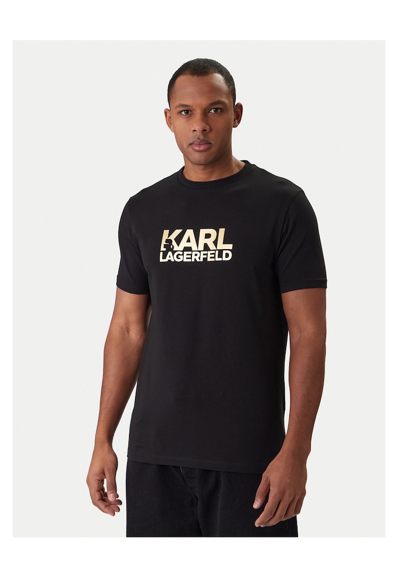 Tricou Barbati - Bumbac - Negru