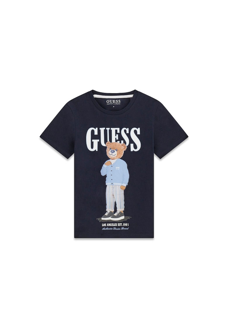 Tricou copii - bumbac - bleumarin -