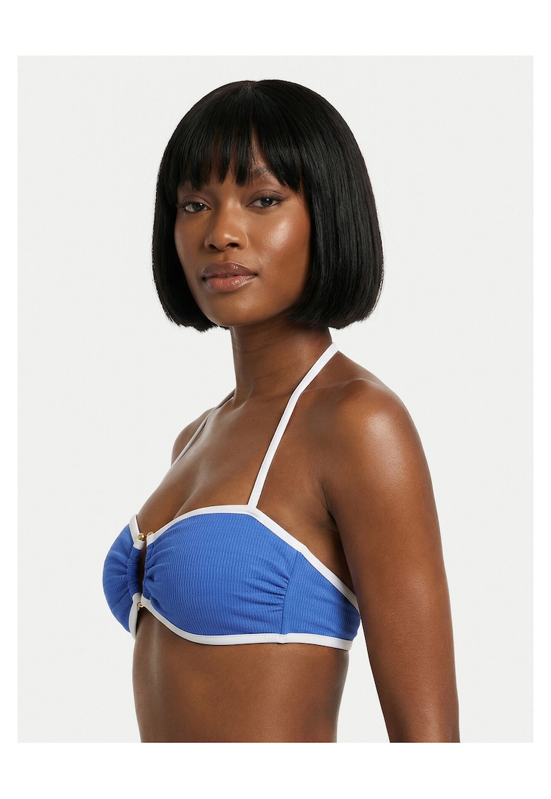 Top de bikini dama - albastru - 75% nailon - 25% elastan -