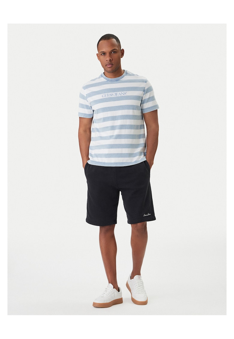 Pantaloni scurti barbati - bumbac - negru -