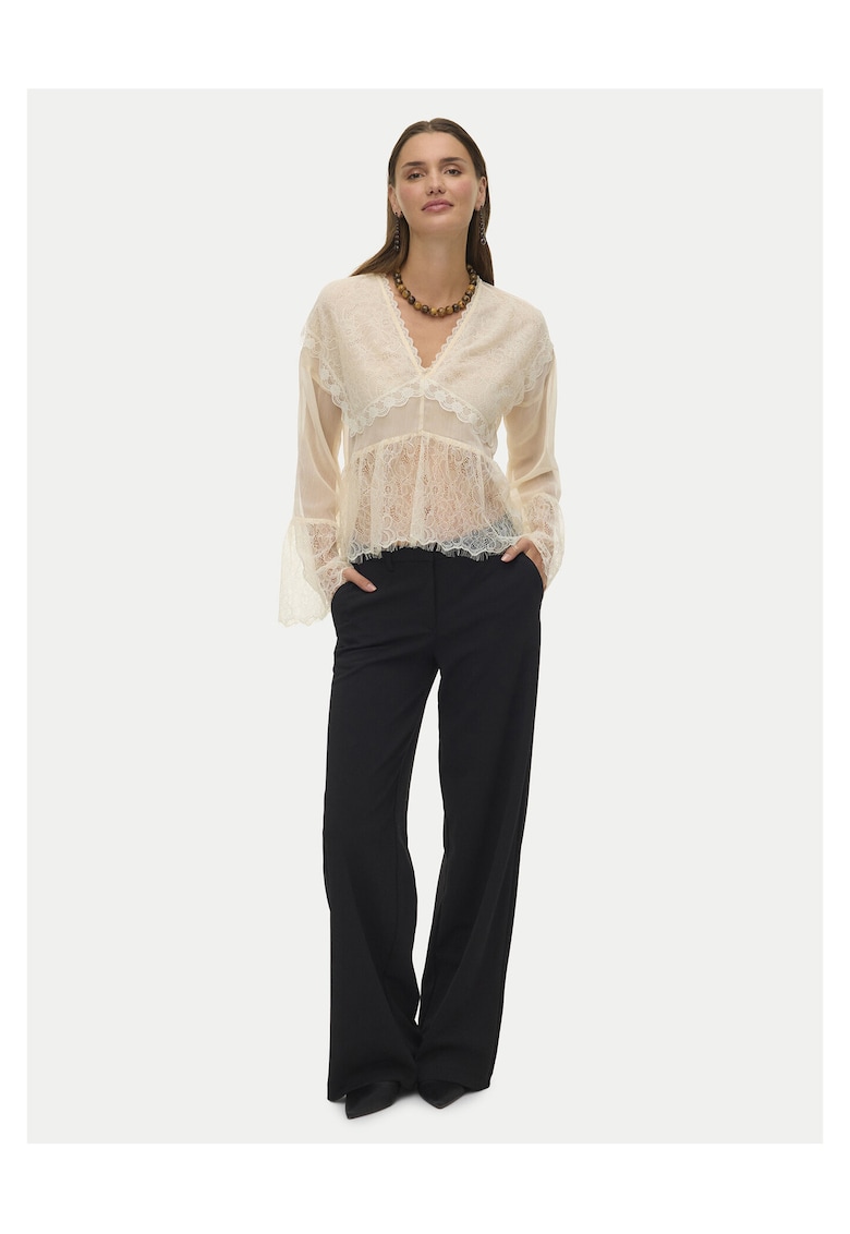 Bluza dama - poliester reciclat - ecru