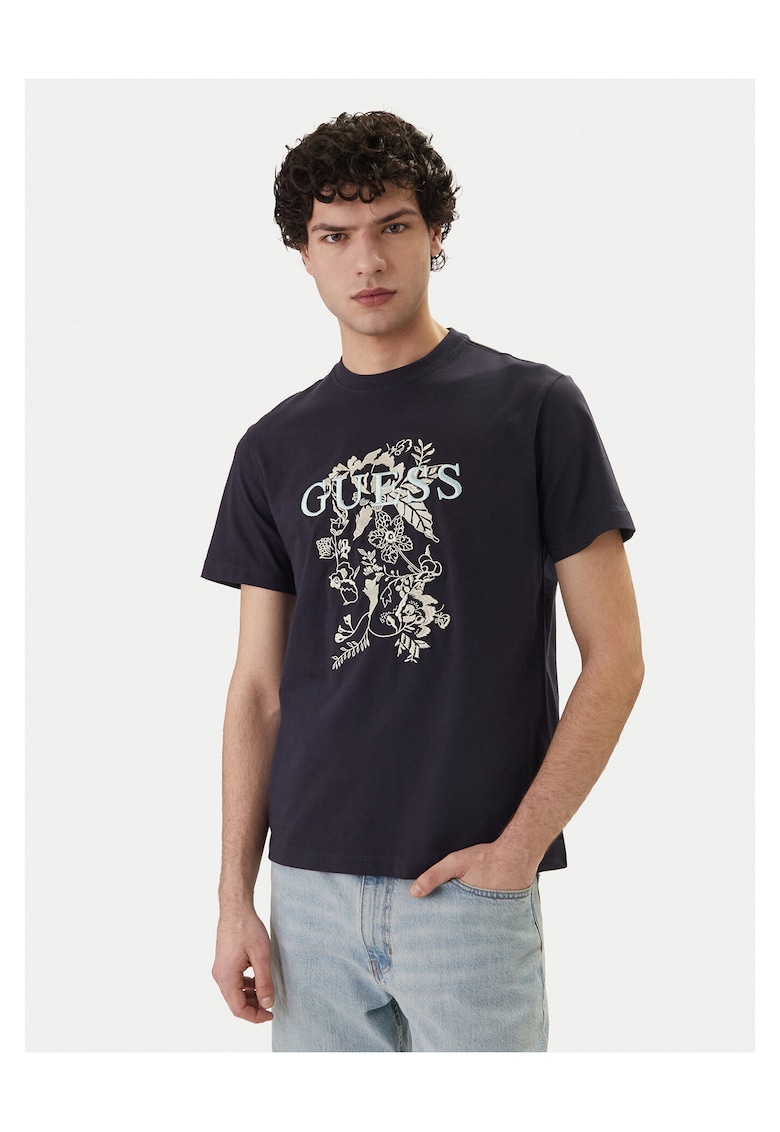 Tricou pentru Barbati - Bleumarin - din Bumbac 100%