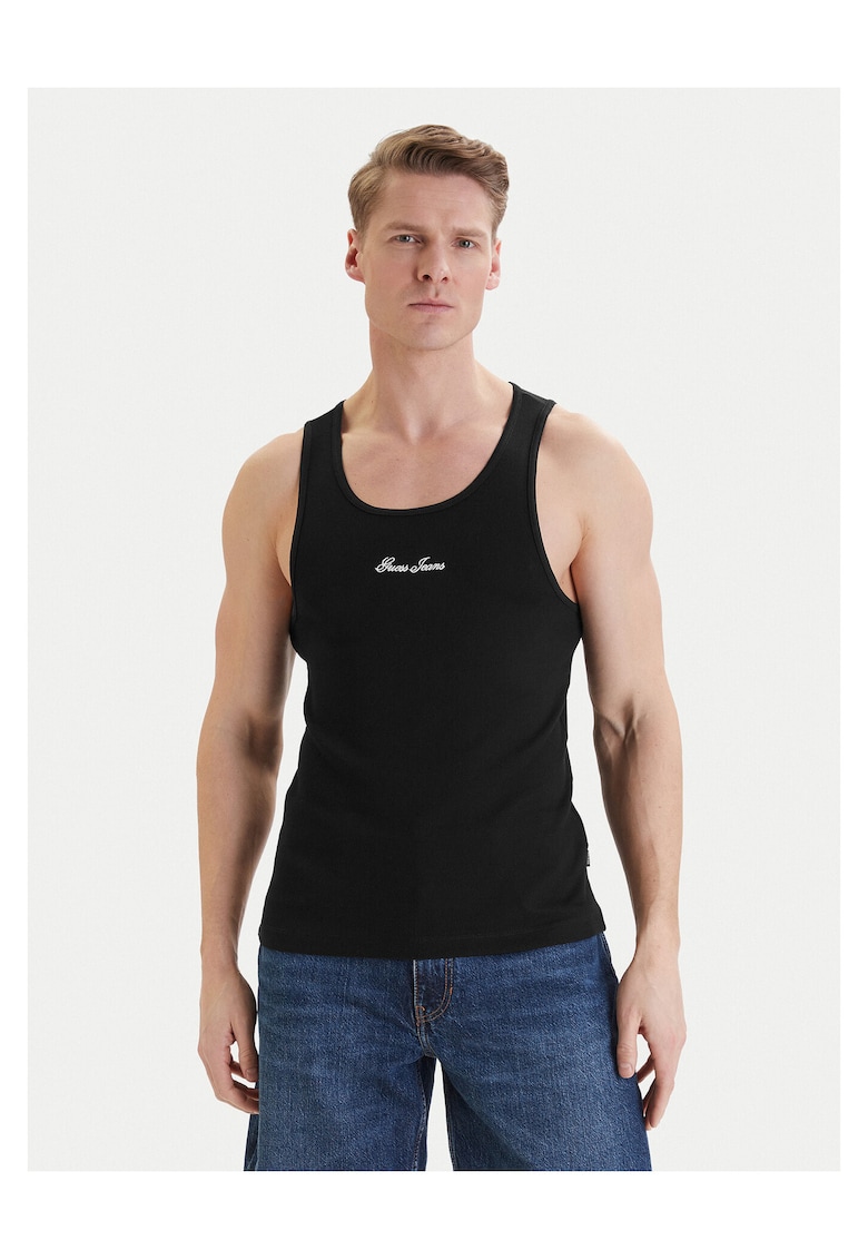 Top negru pentru barbati - Negru