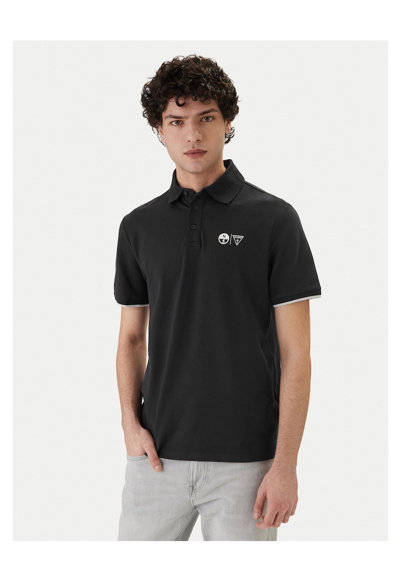Tricou barbatesc - bumbac/elastan - bleumarin