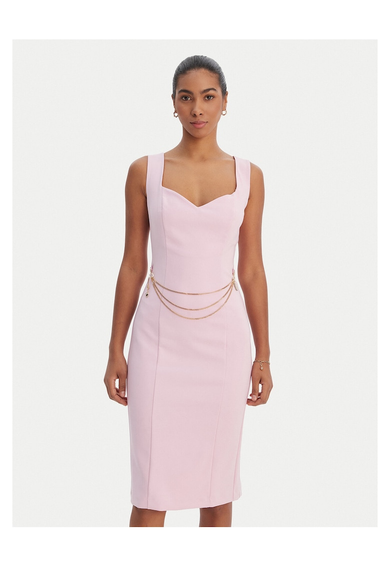 Rochie de cocktail roz - Roz