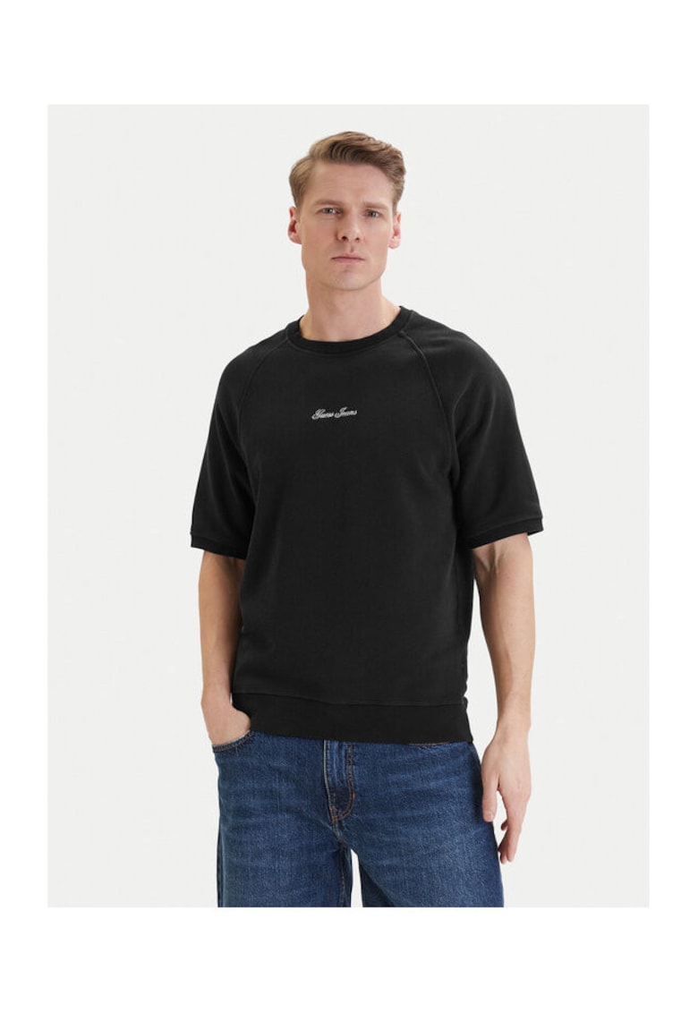 Tricou barbati - bumbac - negru -