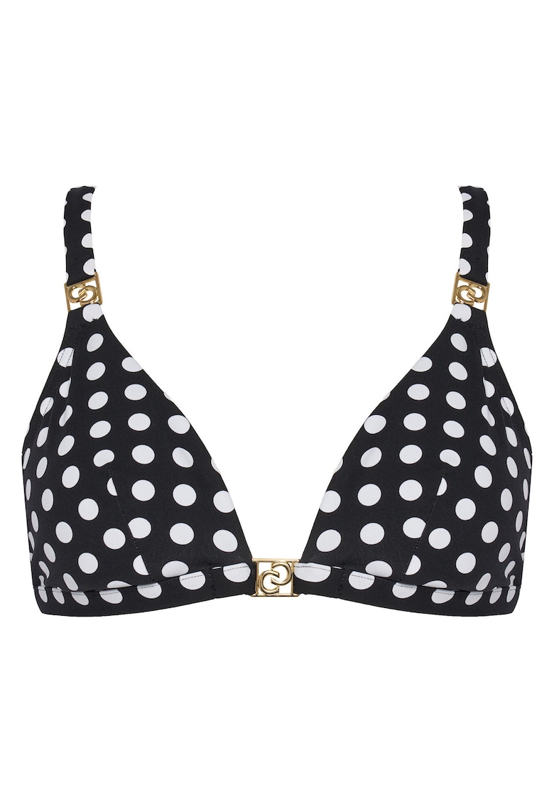 Top de bikini pentru femei - poliamida - INTL - negru