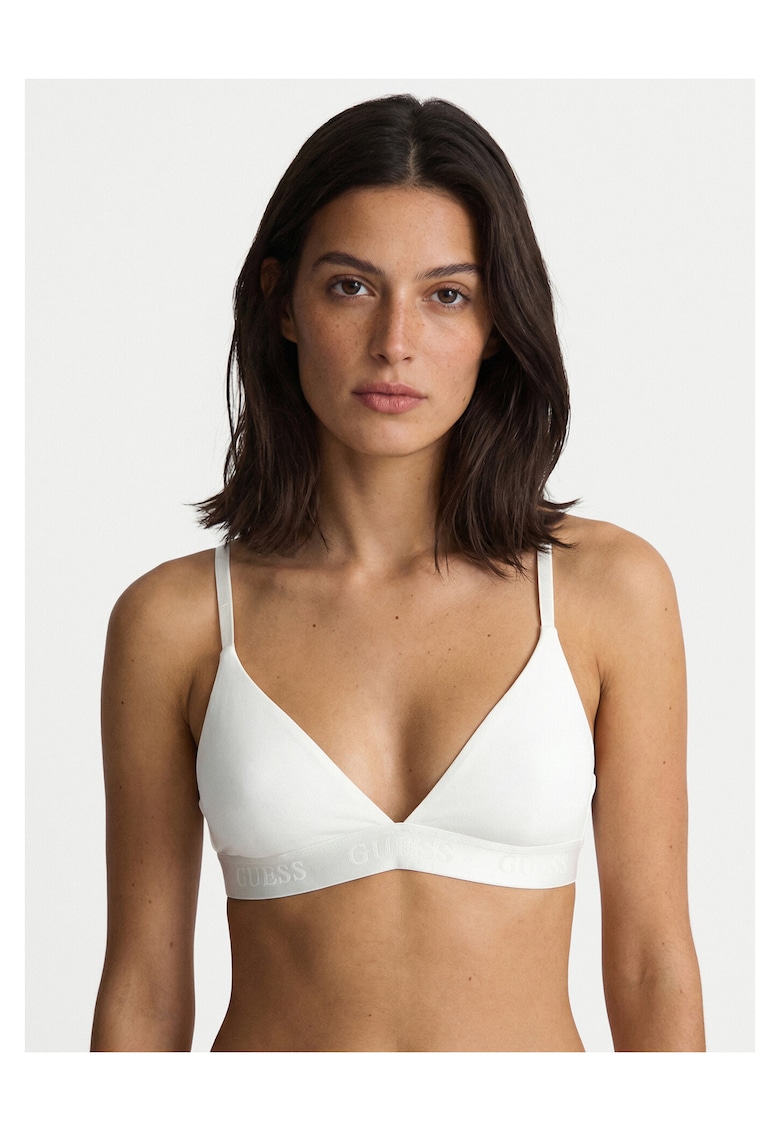 Sutien din bumbac si modal - Ecru