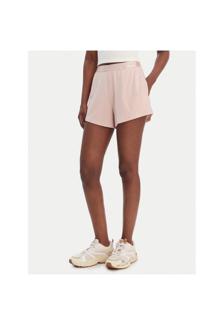Pantaloni sport dama - roz - 62% poliester - 33% viscoza - 5% elastan