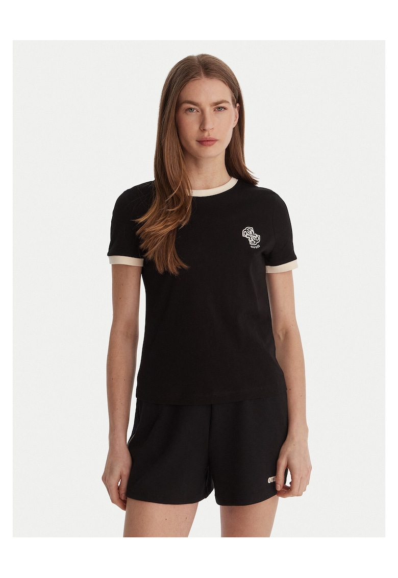 Tricou pentru dama - bumbac - negru
