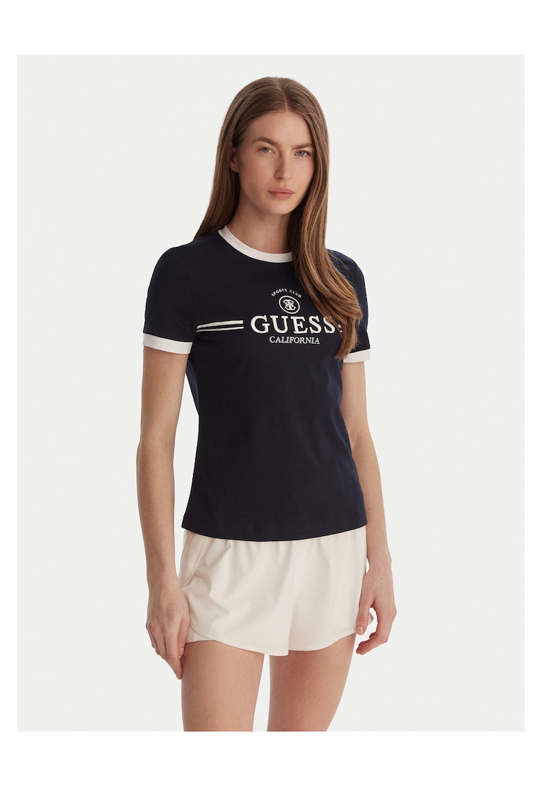 Tricou dama bleumarin - bumbac