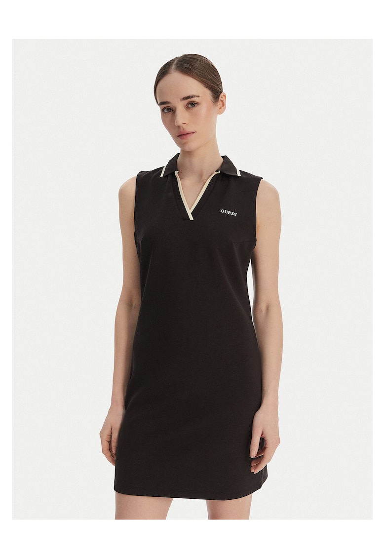 Rochie casual - maro - 50% poliester - Maro