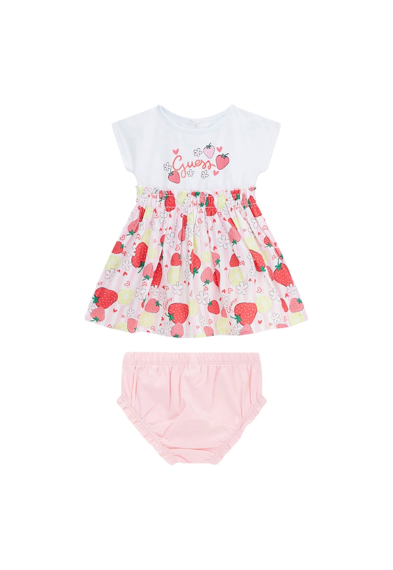 Rochie casual pentru fete - colorat - Multicolor
