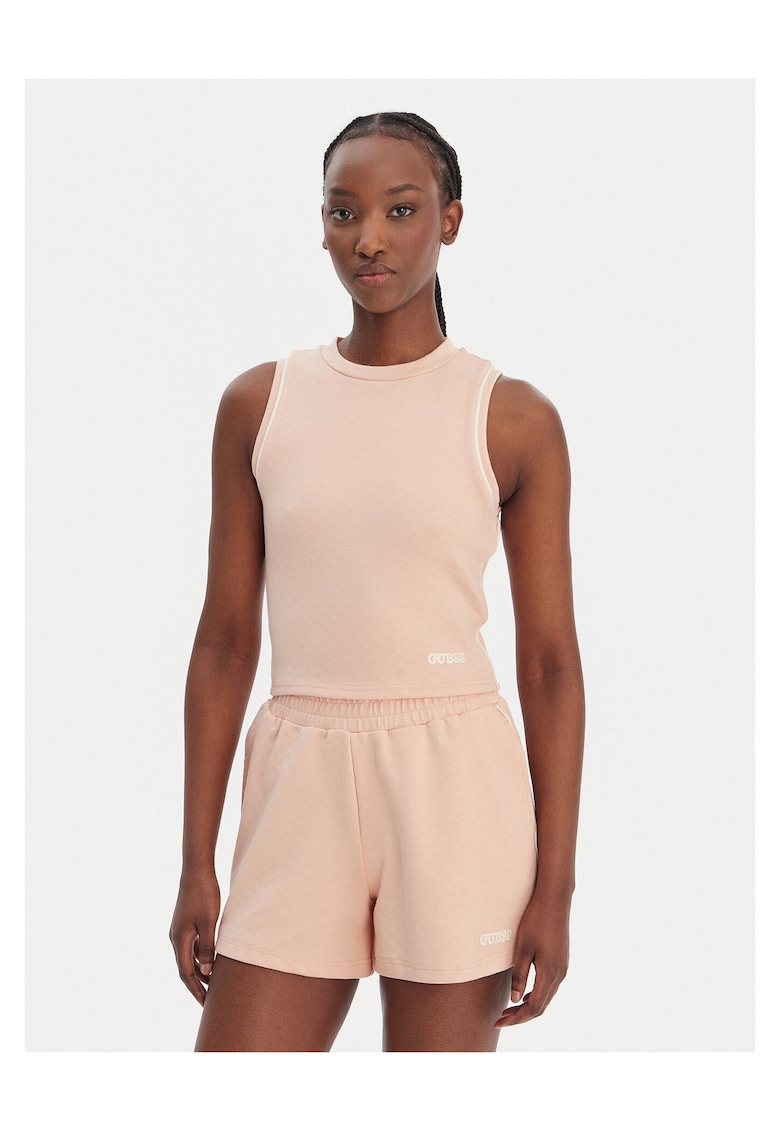 Tricou dama - portocaliu - poliester si viscoza