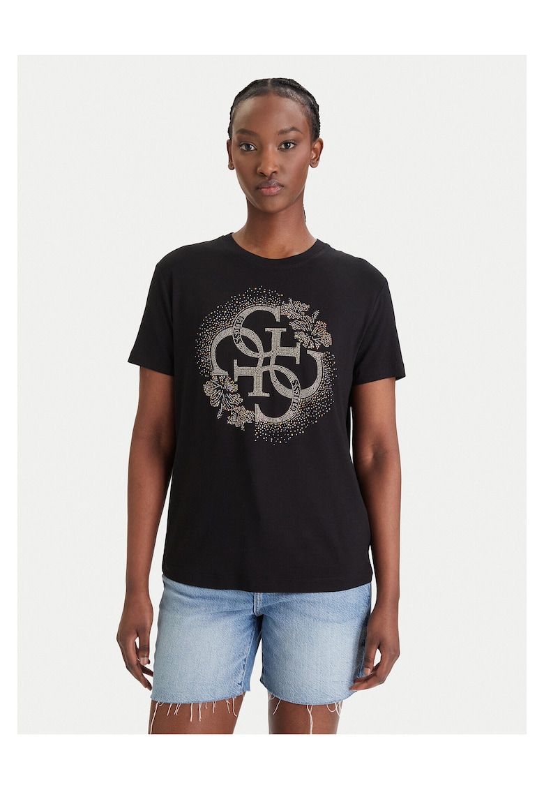 Tricou dama - negru - viscoza