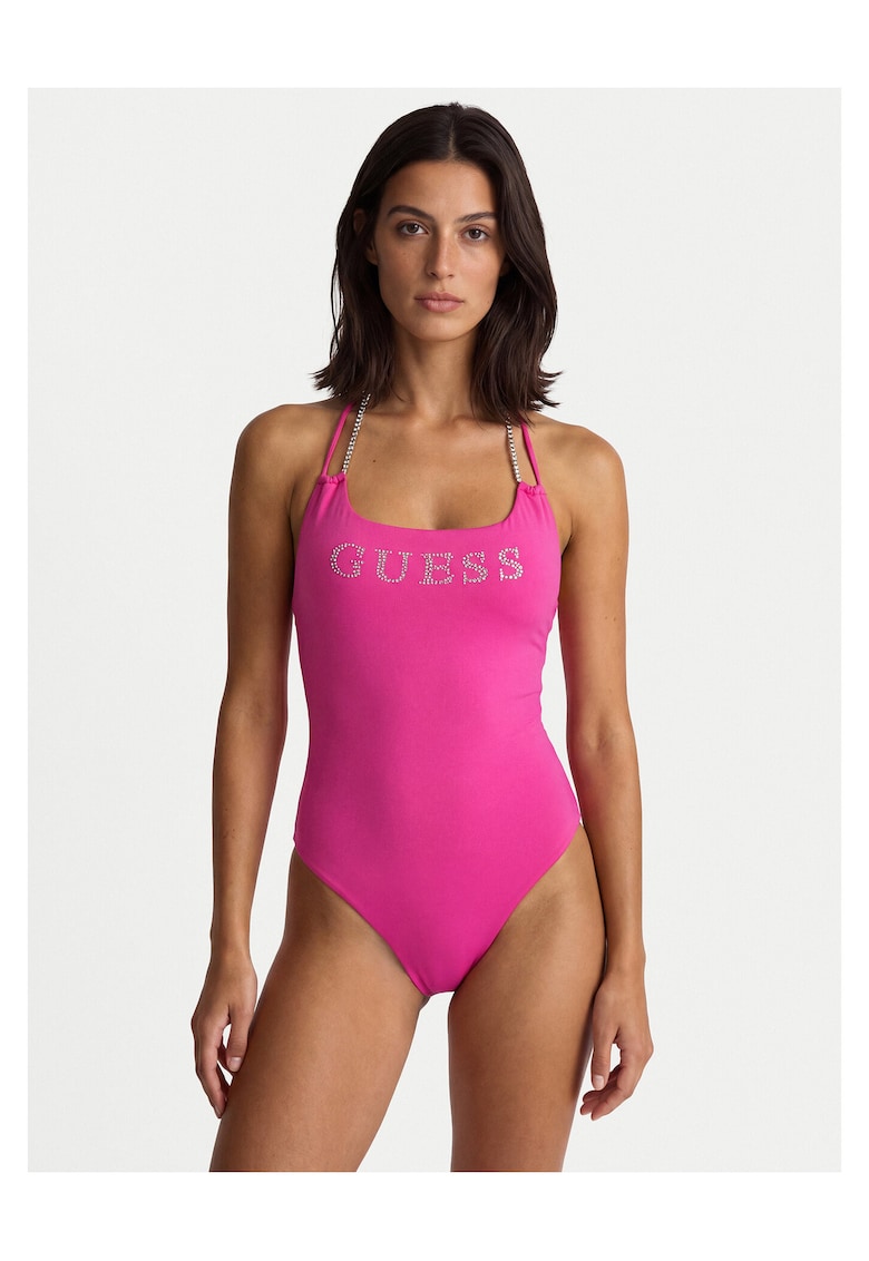 Costum de baie dama roz - Roz