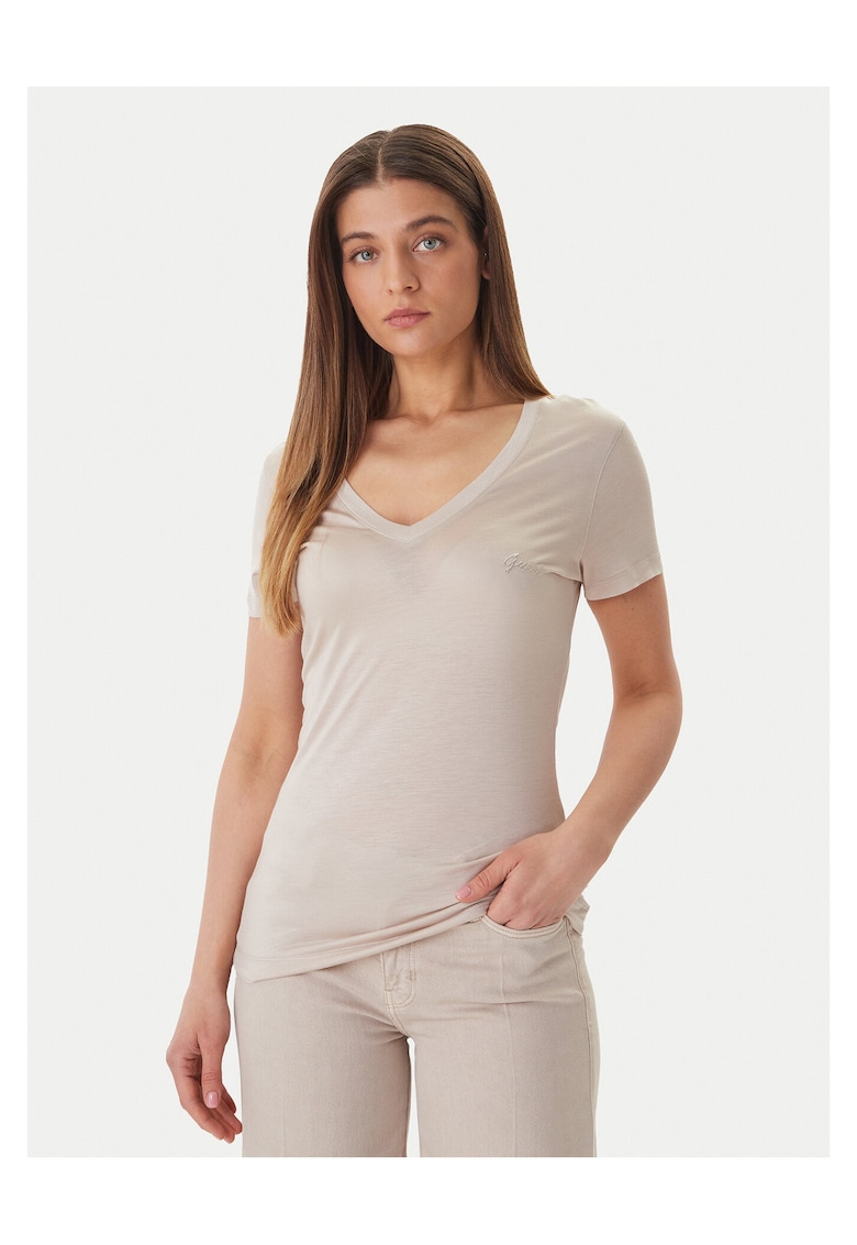 Tricou dama - Lyocell - bej