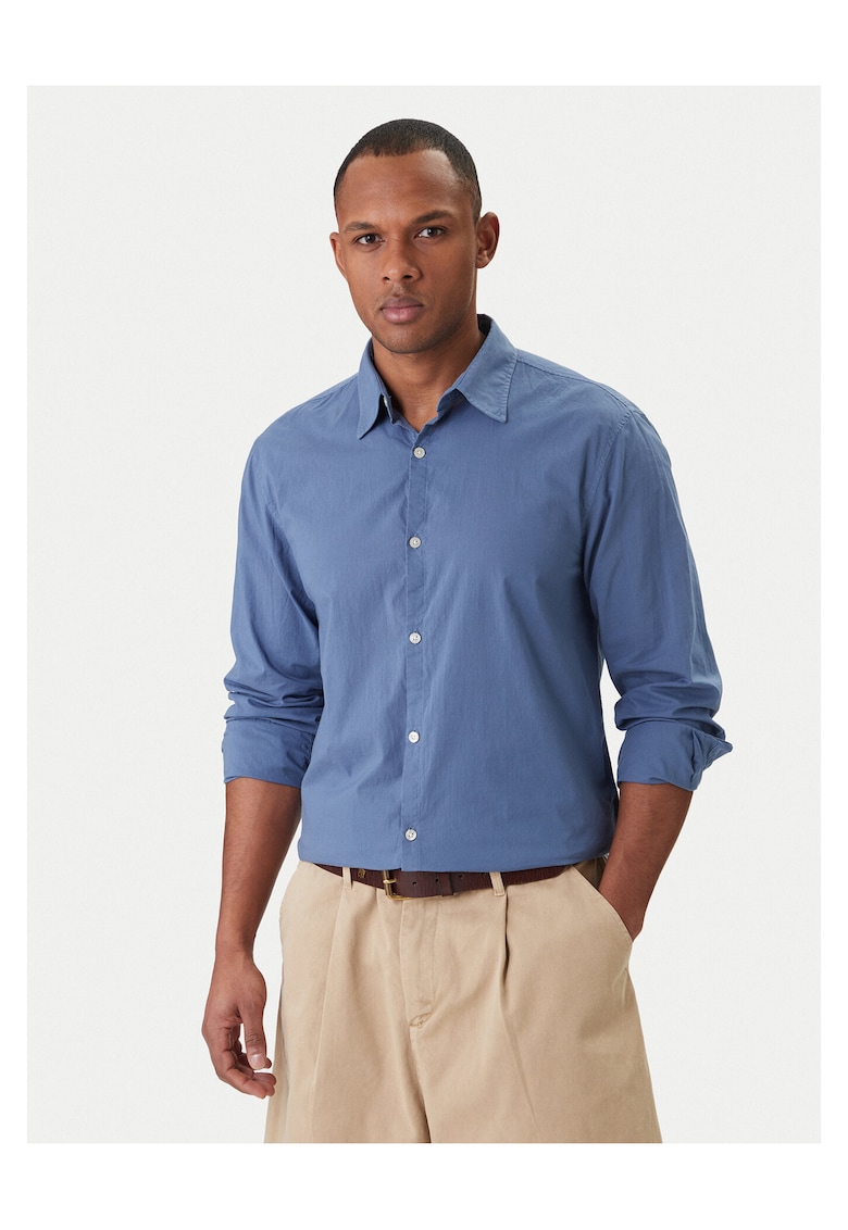 Camasa albastră pentru bărbați - Albastru