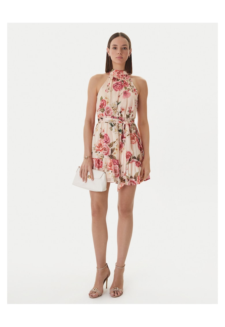 Rochie cocktail Femei - Bej - Poliester -