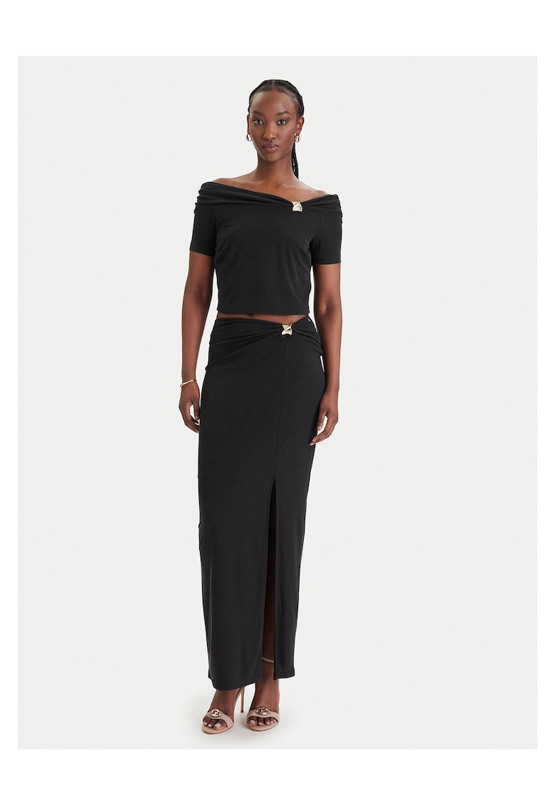 Bluza dama - negru - 73% modal - 27% poliester