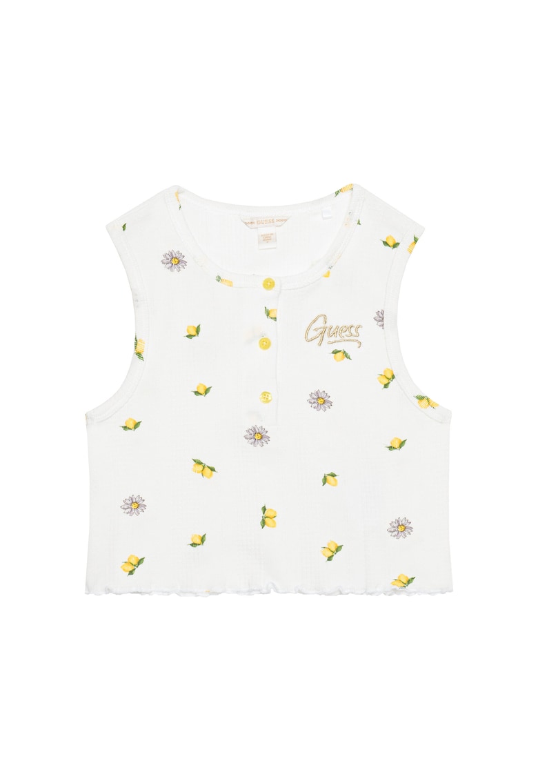 Tricou copii alb din bumbac - Alb