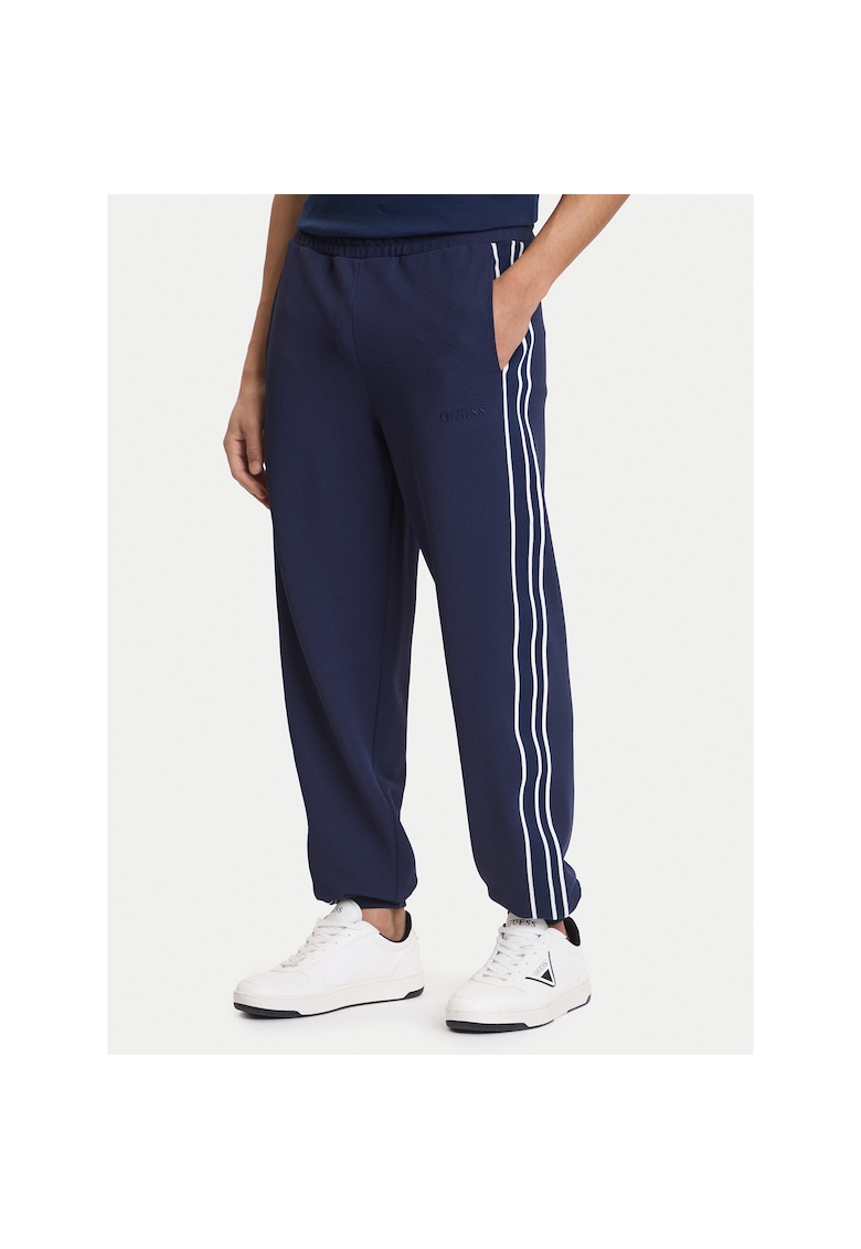 Pantaloni sport barbati - bleumarin - poliester -