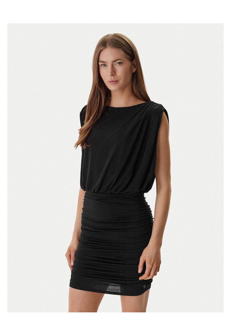 Rochie cocktail - Lyocell - negru