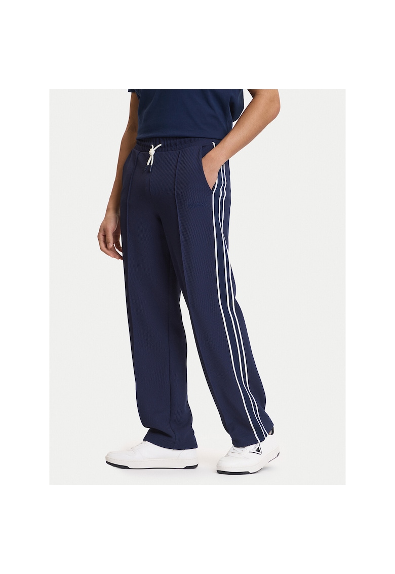 Pantaloni sport barbati - bleumarin - poliester