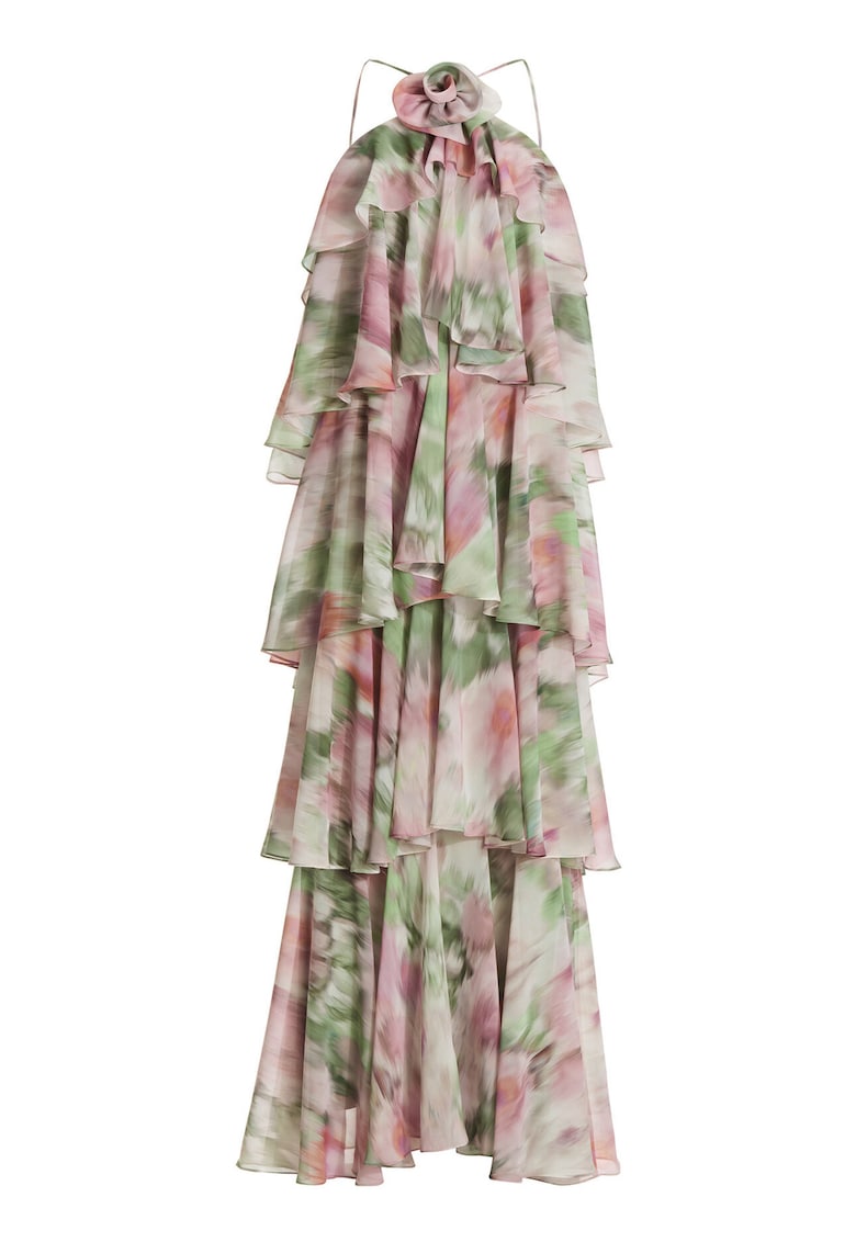 Rochie de seara dama - colorata - poliester