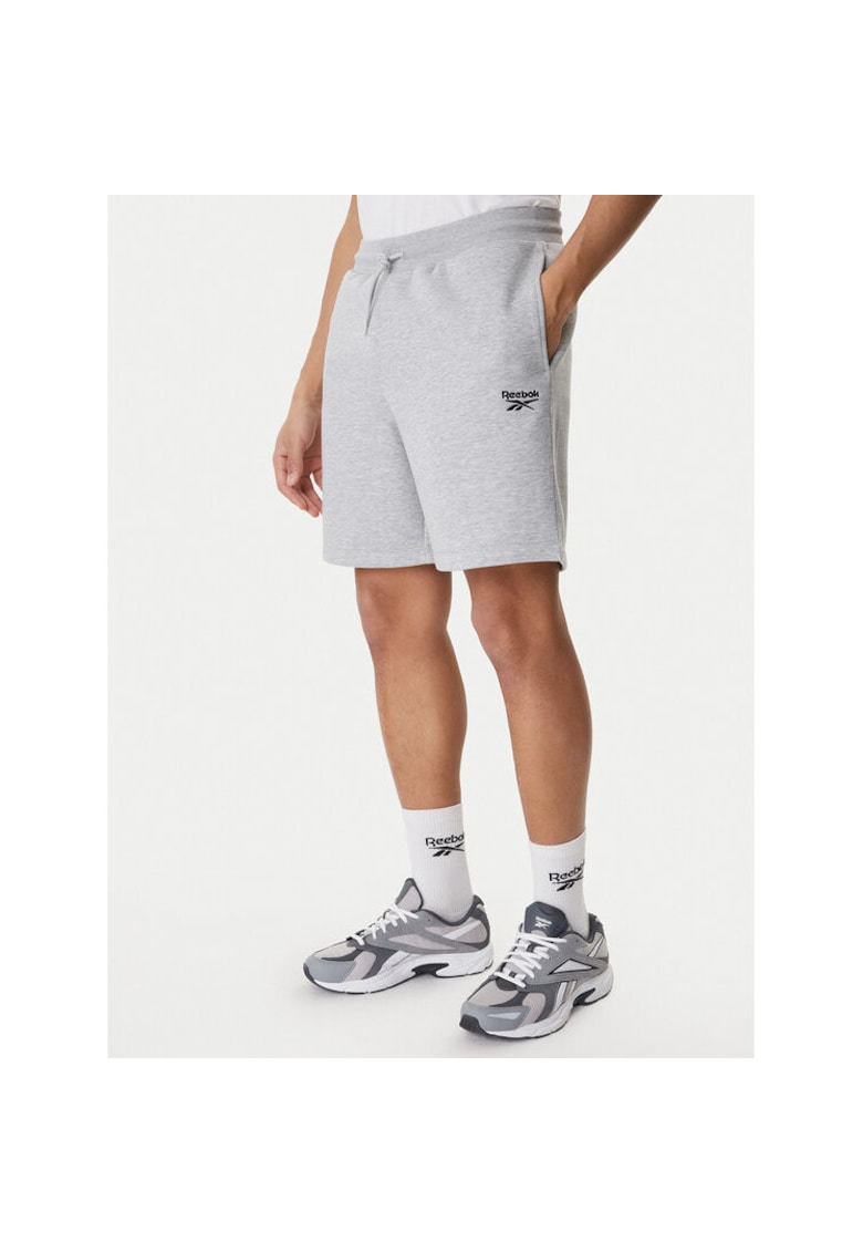Pantaloni sport barbati - gri - 60% bumbac - 40% poliesterdwqf - Gri