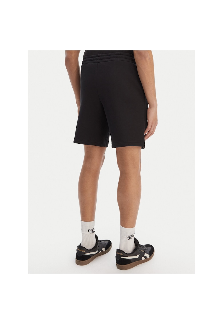 Pantaloni sport barbati - bumbac si poliester - negru