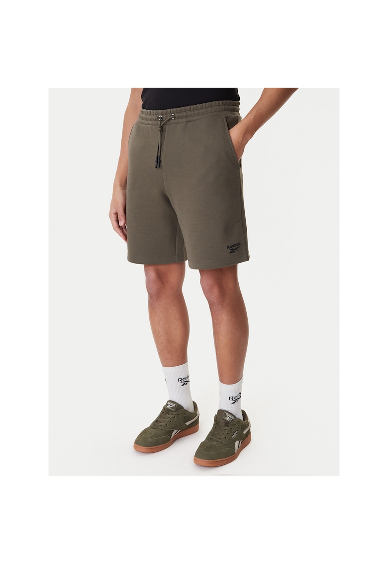 Pantaloni scurti sport barbati - bumbac si poliester - verde