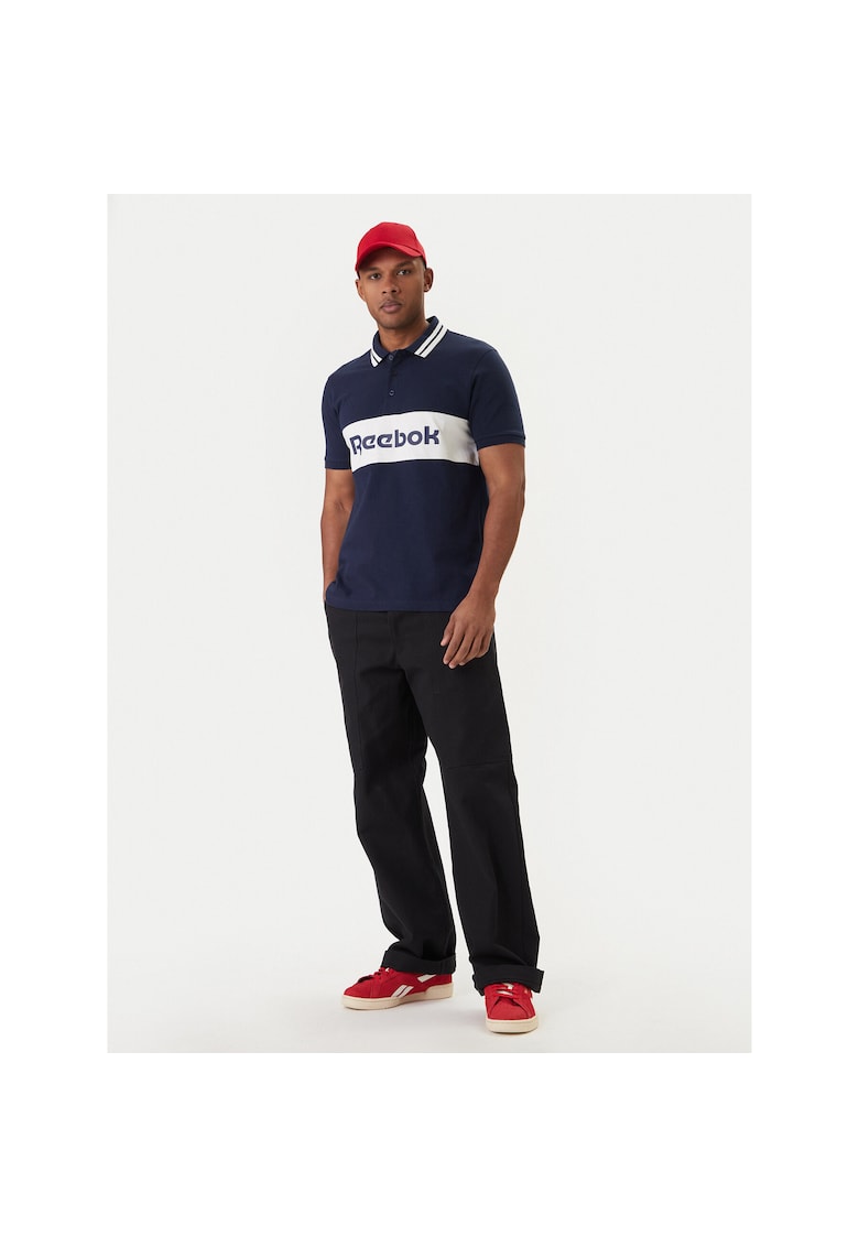 Tricou sport barbati - bumbac - bleumarin