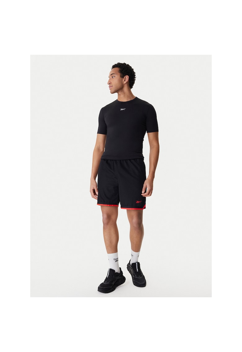 Tricou sport barbati - slim fit - negru - poliester