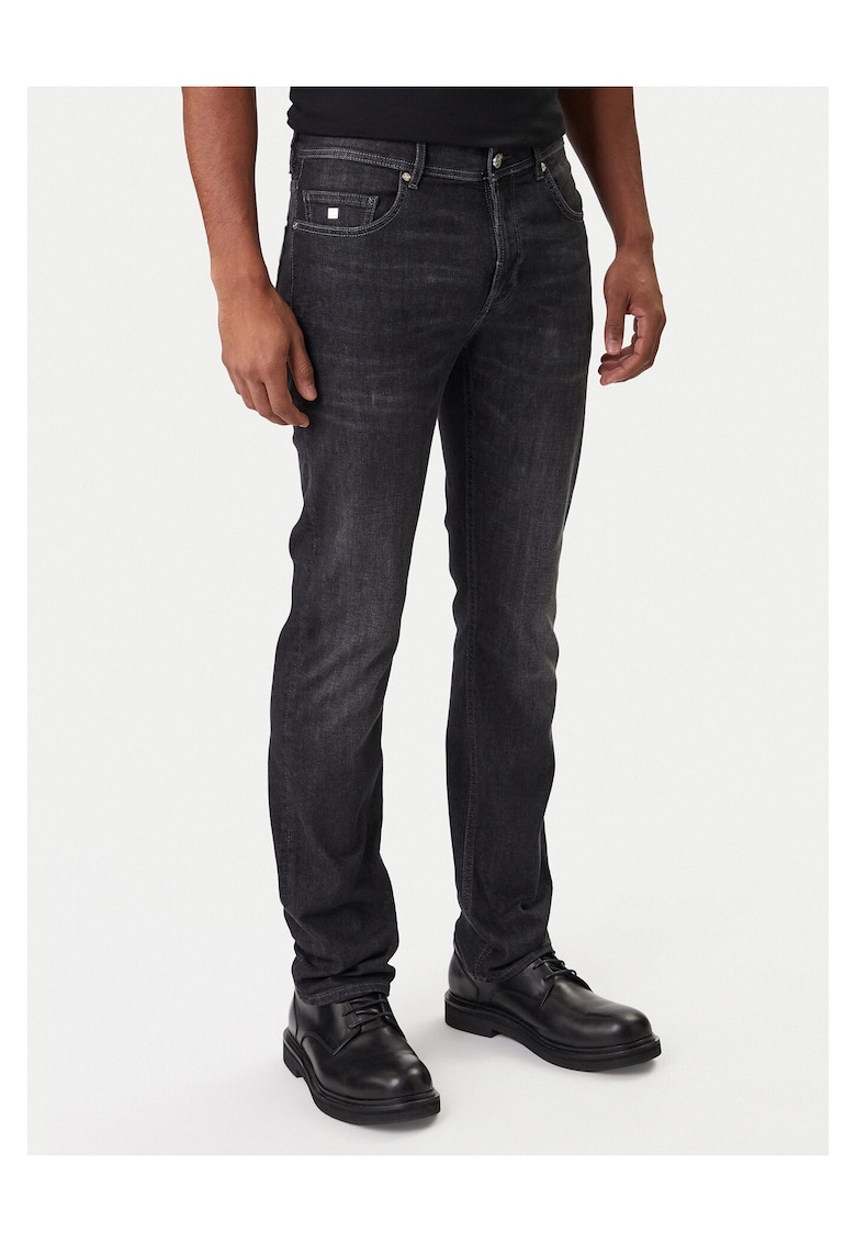 Blugi barbati slim fit - Negru