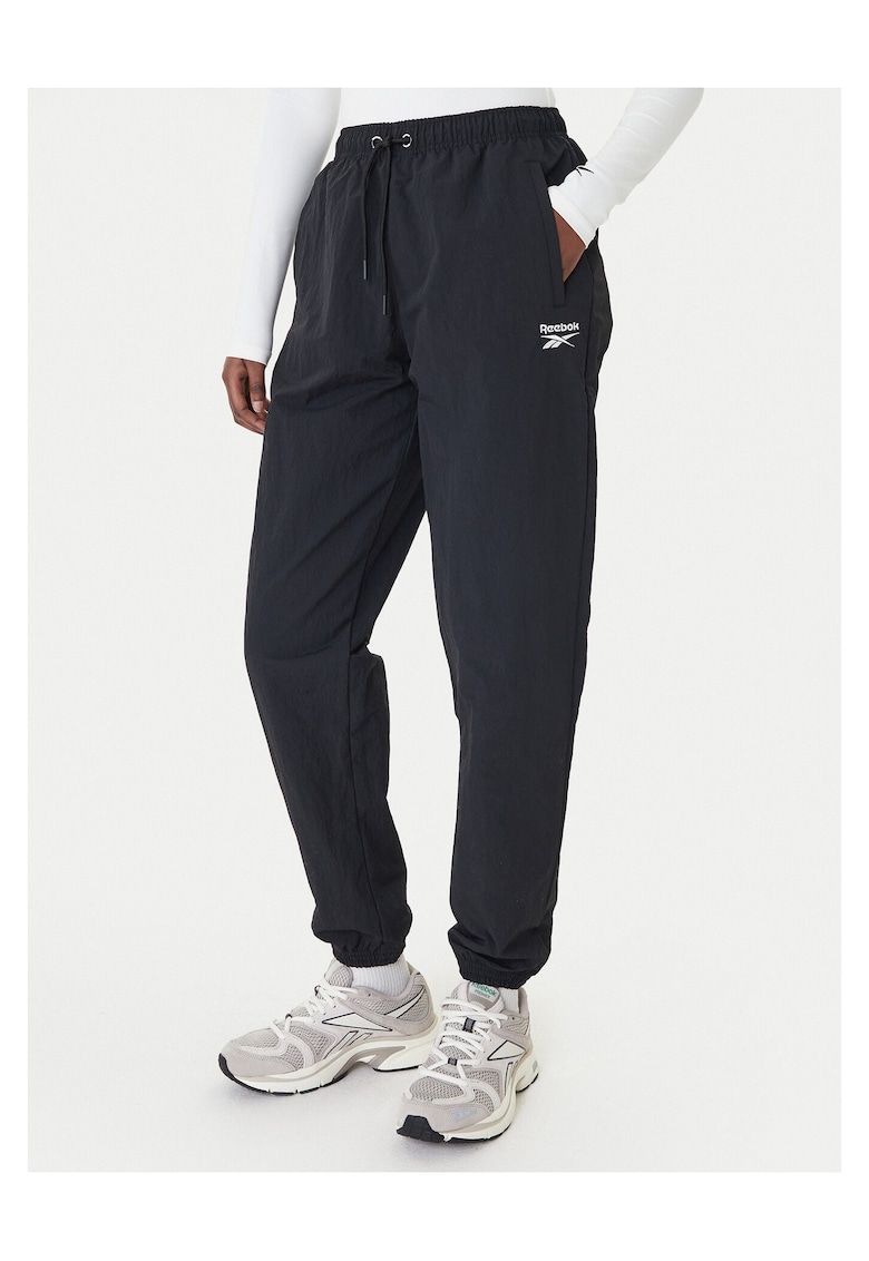 Pantaloni sport dama - poliamida - negru