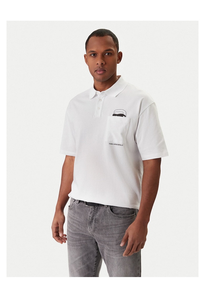 Tricou barbati - bumbac - alb -